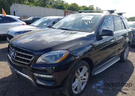 2014 Mercedes-Benz Ml 350 4Matic z USA, uszkodzony, nr VIN 4JGDA5HB5EA363148